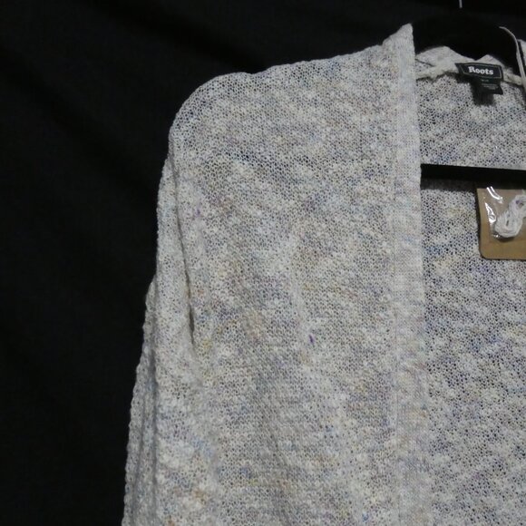 ROOTS | small | Open Front Cardigan With Pockets | Laine Sweater | NWT - Picture 3 of 16